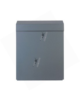 Ada Wood Cabinet 60 Metalic Silver